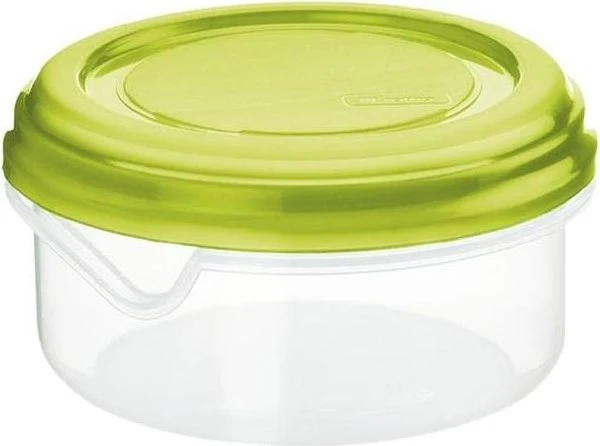 Rotho Rondo Kühlschrankdose Aufbewahrungsbehälter flach 400ml horizontblau