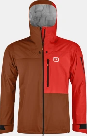 Ortovox 3L Ortler Funktionsjacke bristle brown (Herren)