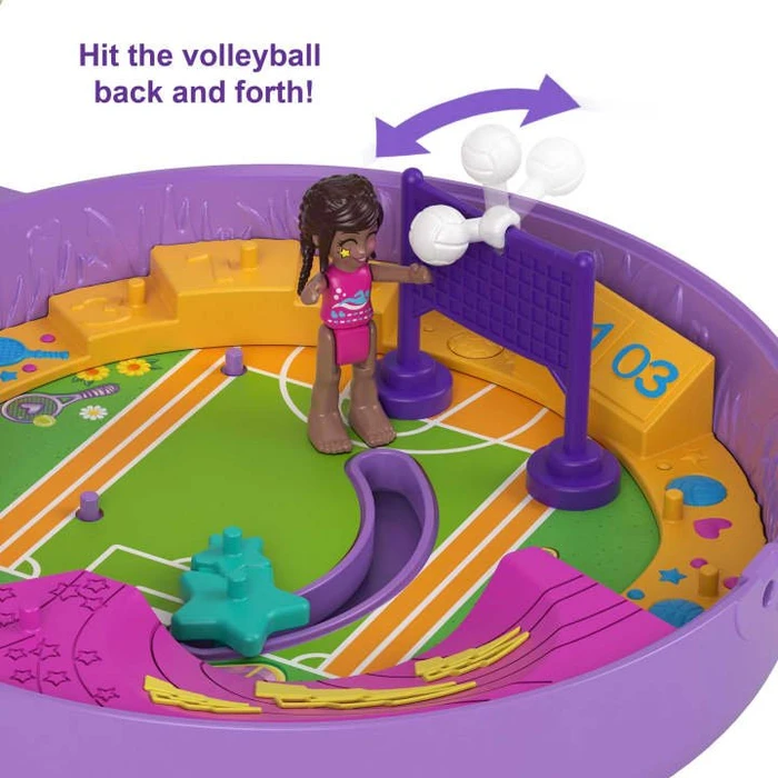 Mattel Polly Pocket - Fußball Schatulle