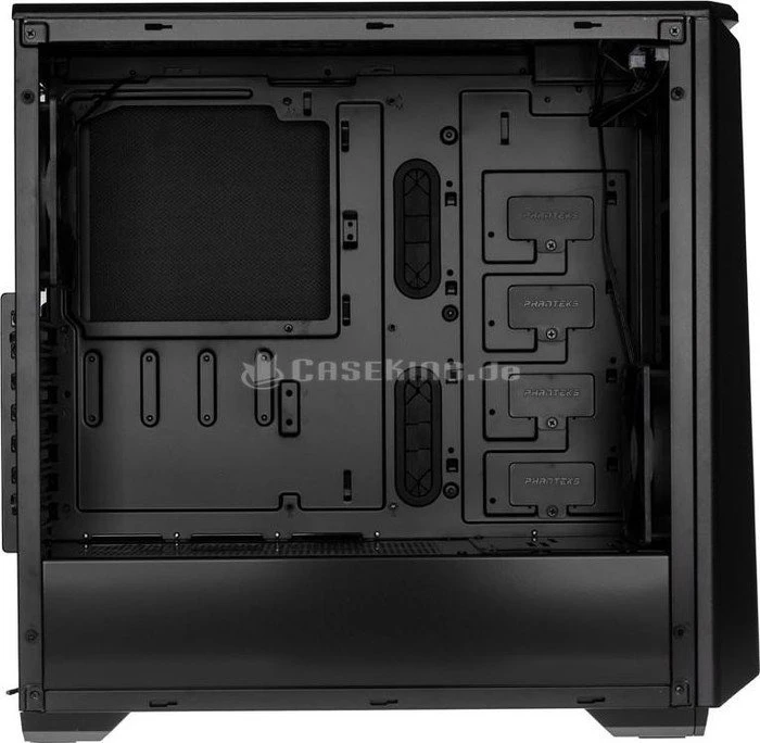 Phanteks Eclipse P400S Tempered Glass Edition schwarz, Glasfenster, schallgedämmt
