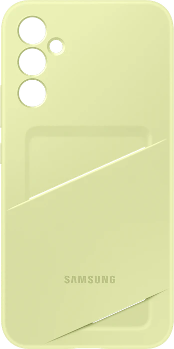 Samsung Card Slot Case für Galaxy A34 5G Lime