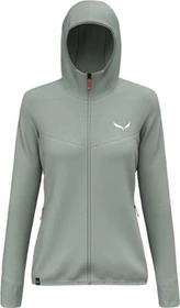 Salewa Puez Waffle Hybrid Polarlite Hoody Funktionsjacke green shadow (Damen)