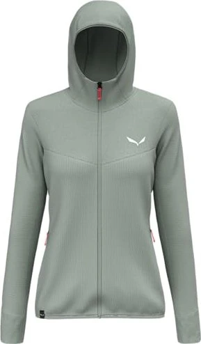 Salewa Puez Waffle Hybrid Polarlite Hoody Funktionsjacke green shadow (Damen)