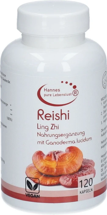 Hannes pure Lebenslust Reishi Kapseln, 120 Stück
