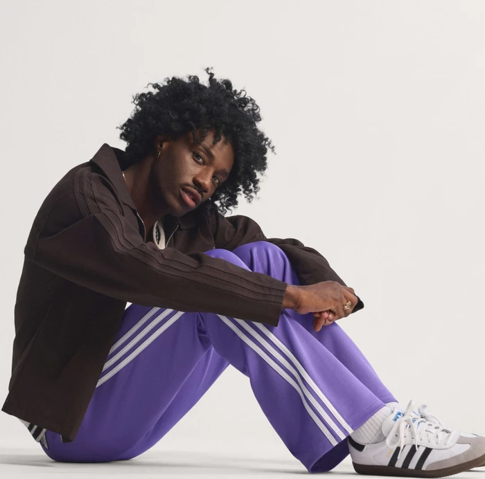 adidas Bob Marley Originals Trainingshose lang purple rush (Herren)