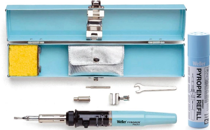 Weller Pyropen Piezo Gas-Lötkolben inkl. Werkzeugbox