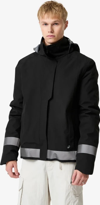 BTWIN Fahrrad City 540 Fahrradjacke schwarz/beige (Herren)