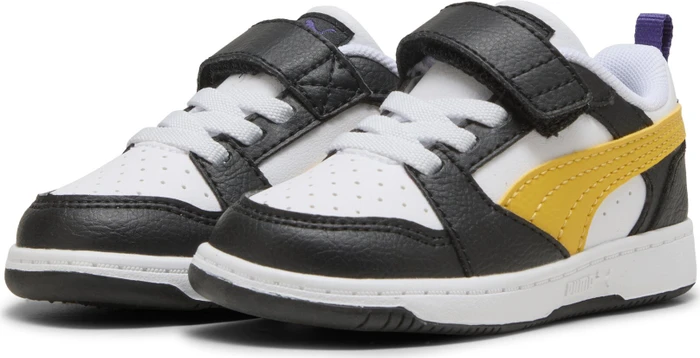 Puma Rebound V6 Lo puma black/yellow sizzle/puma white (Junior)