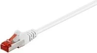 goobay Patchkabel, Cat6, S/FTP, RJ-45/RJ-45, 25m, weiß