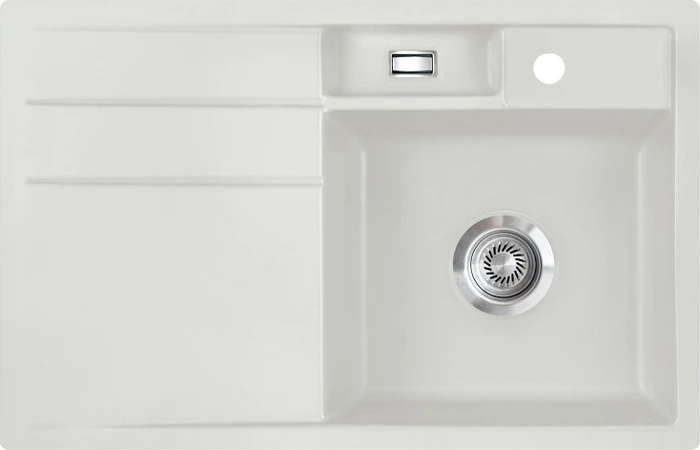 systemceram Bela 78 F Einbau Becken rechts alu