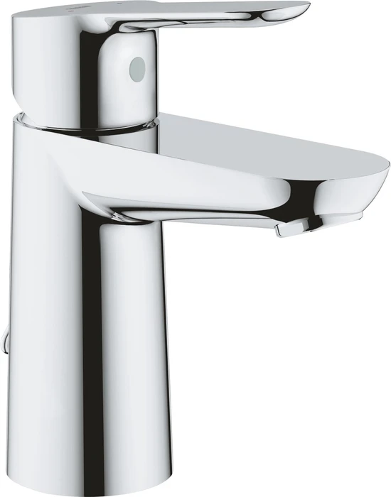 Grohe BauEdge Einhand-Waschbeckenarmatur 1/2" S-Size mit Ablauffernbedienung chrom