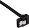 Corsair Premium Sleeved SATA 6Gb/s Kabel schwarz 0.6m, gewinkelt Vorschaubild