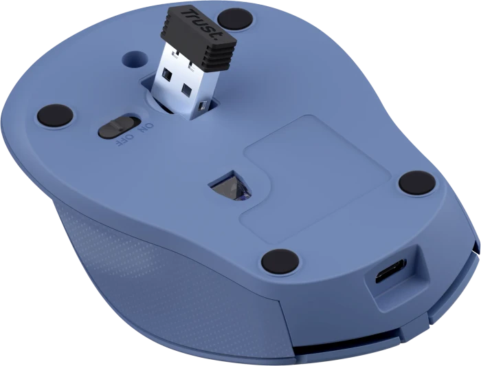 Trust Zaya Rechargeable Wireless Mouse blau, USB