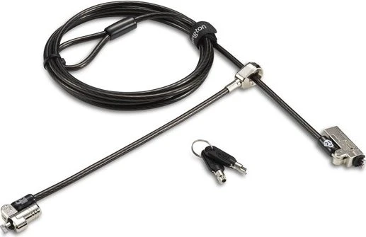 Kensington Slim NanoSaver 2.0 Laptopschloss mit zwei Schließköpfen (Master Key Option)