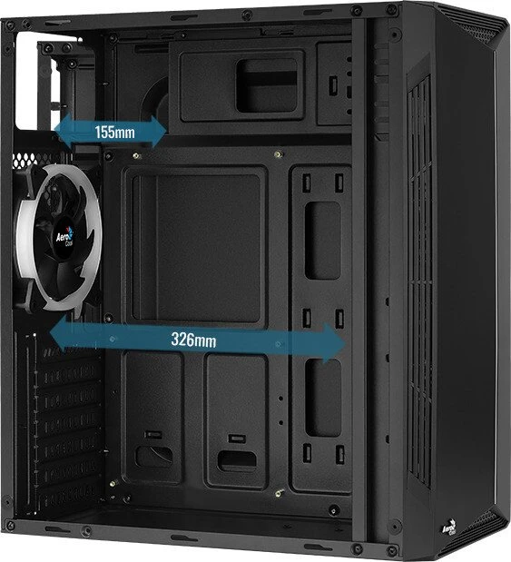AeroCool Split, Glasfenster