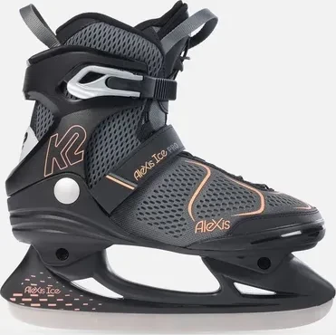 K2 Alexis Ice Pro Eislaufschuhe schwarz/grau/orange (Damen)