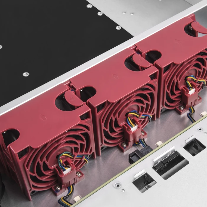 SilverStone RM22-312, Rackmount Storage, grau/schwarz, 2HE