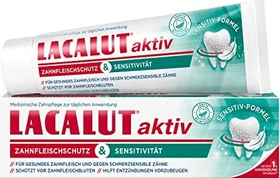 Lacalut Aktiv Zahnfleischschutz & Sensitivität Zahncreme, 75ml