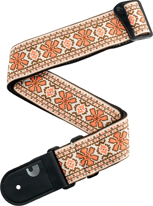 D'Addario Peace & Love Woven Guitar Strap