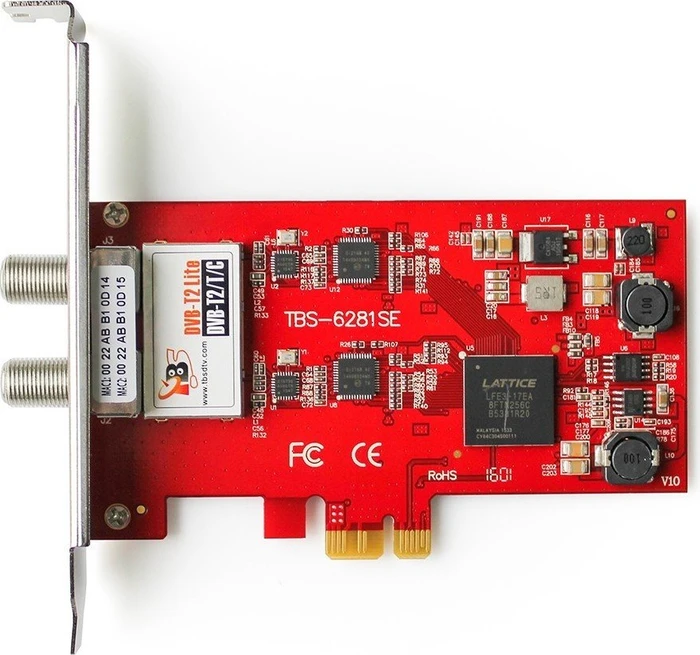 TBS DVB-T2/C Doppel-Tuner, PCIe x1