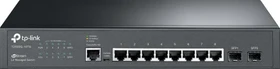TP-Link T2500G JetStream Desktop Gigabit Managed Switch, 8x RJ-45, 2x SFP (T2500G-10TS (TL-SG3210))