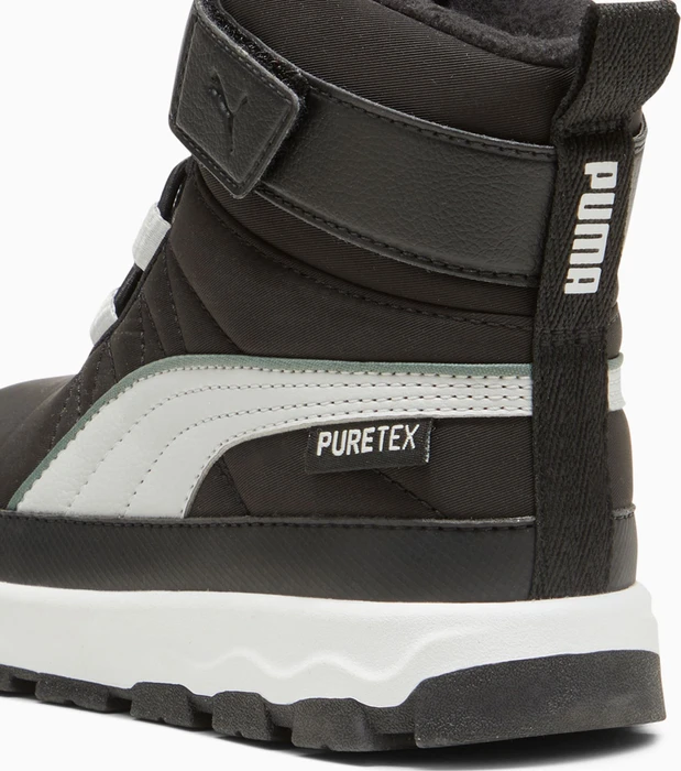 Puma Evolve Puretex puma black/ash gray/puma white (Junior)