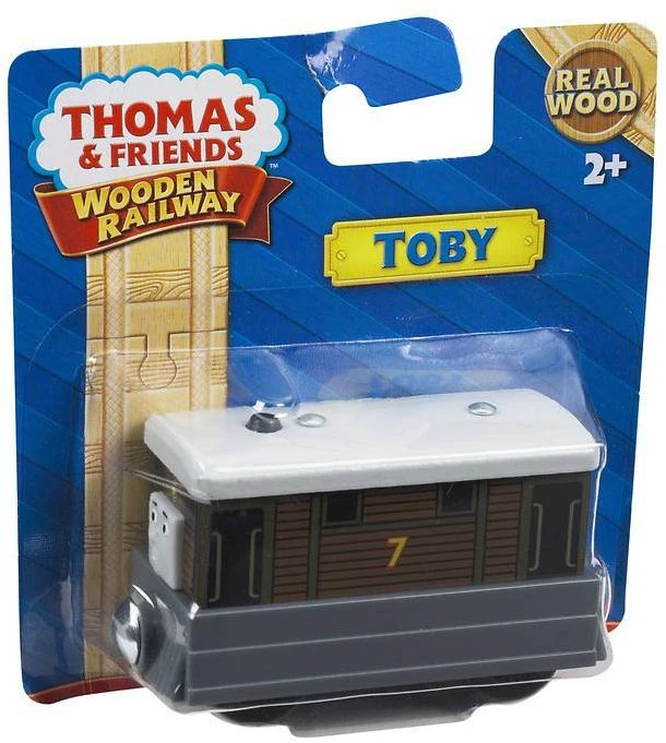 Mattel Fisher-Price Thomas & seine Freunde Holzlokomotive Toby