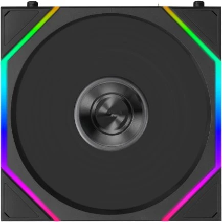 Lian Li Uni Fan TL FLEX ARGB Reverse, schwarz, LED-Steuerung, Fernbedienung, 120mm
