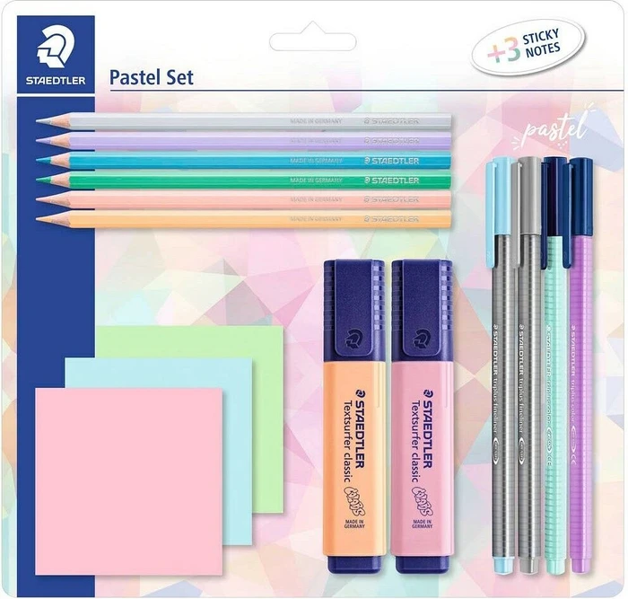 Staedtler Stiftset pastel, 15 Stück (61 SBK2 PA)