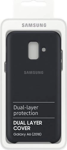 Samsung Dual Layer Cover für Galaxy A6 (2018) schwarz
