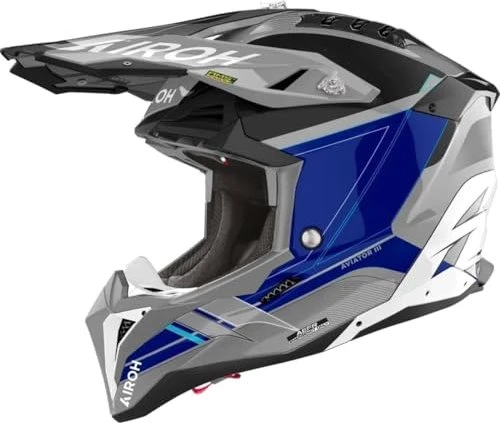 Airoh Aviator 3 Saber blau/schwarz/grau