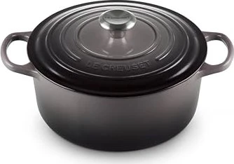 Le Creuset Signature Gusseisen Bräter rund 28cm 6.7l flint