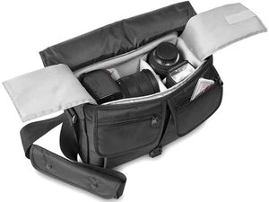 Mantona Aventurin Kameratasche schwarz