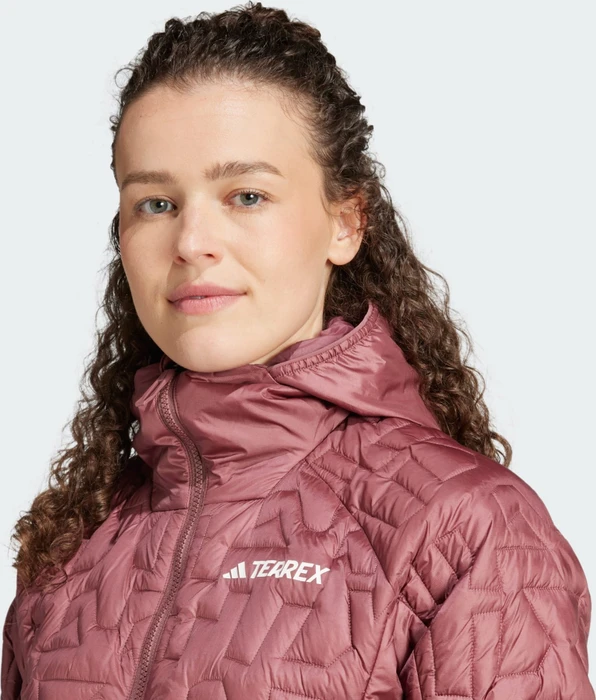 adidas Terrex Xperior PrimaLoft Loose Fill Hooded Isolation Funktionsjacke burgundy (Damen)