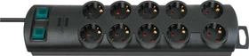 Brennenstuhl Primera-Line Technik, 10-fach, 2m, schwarz