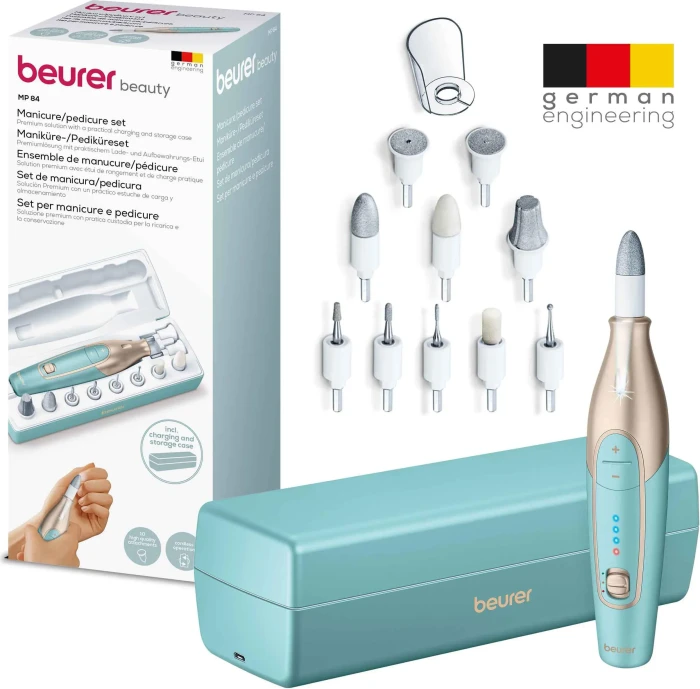 Beurer MP 84 Elektrisches Maniküre/Pediküre-Set