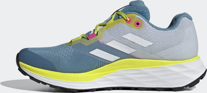 adidas Terrex Two Flow hazy blue/crystal white/acid yellow (Damen)