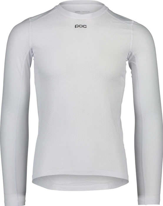 POC Essential Layer Funktionsshirt langarm hydrogen white (Herren)