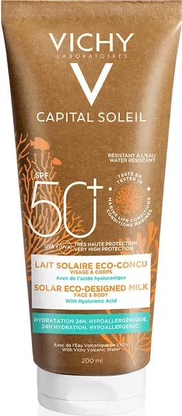 Vichy Capital Soleil Solar Eco-Designed Sonnenmilch LSF50+, 200ml