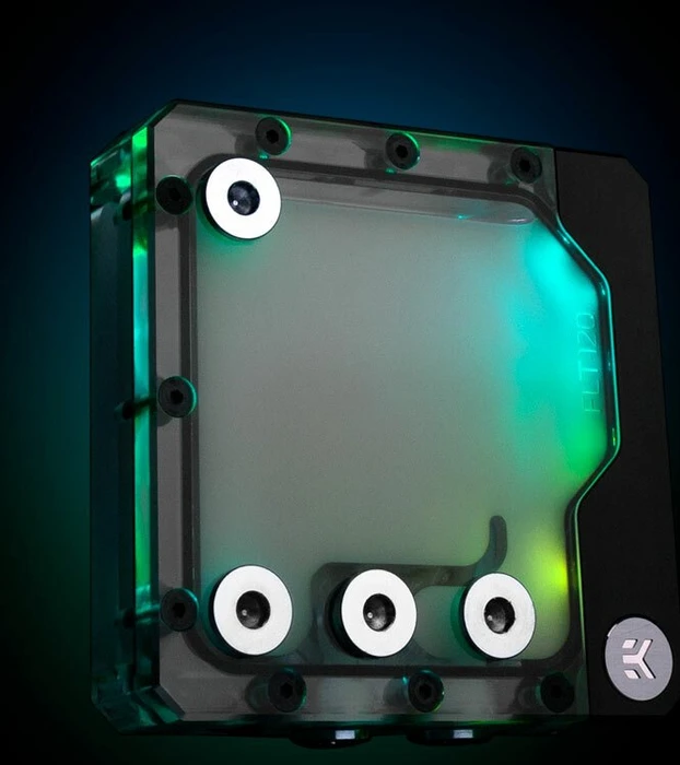 EK Water Blocks Quantum Line EK-Quantum Kinetic FLT 120 D5 PWM D-RGB, Acryl, mit Pumpe