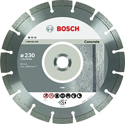 Bosch Professional Standard for Concrete Diamanttrennscheibe, 230x2.3x22.23mm, 1 Stück
