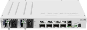 MikroTik Cloud Router Switch CRS504 Desktop 100G Managed Switch, 4x QSFP28 (CRS504-4XQ-IN)