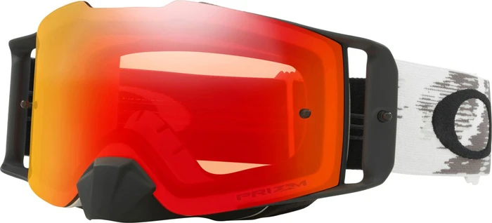 Oakley Front Line MX Schutzbrille matte white/prizm mx torch