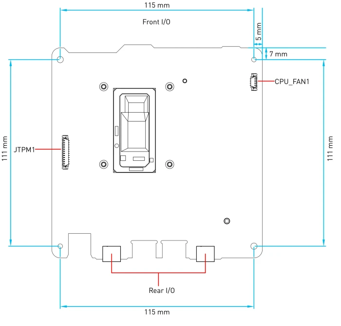 MSI Cubi NUC 1MG-008BDE