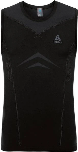 Odlo Performance Light Funktionsshirt ärmellos black/odlo graphite grey (Herren)