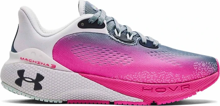 Under Armour HOVR Machina 3 Daylight white/electro pink (Damen)