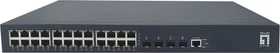 LevelOne GTP Rackmount Gigabit Managed Switch, 24x RJ-45, 4x SFP+, 400W PoE+ (GTP-2871DP)