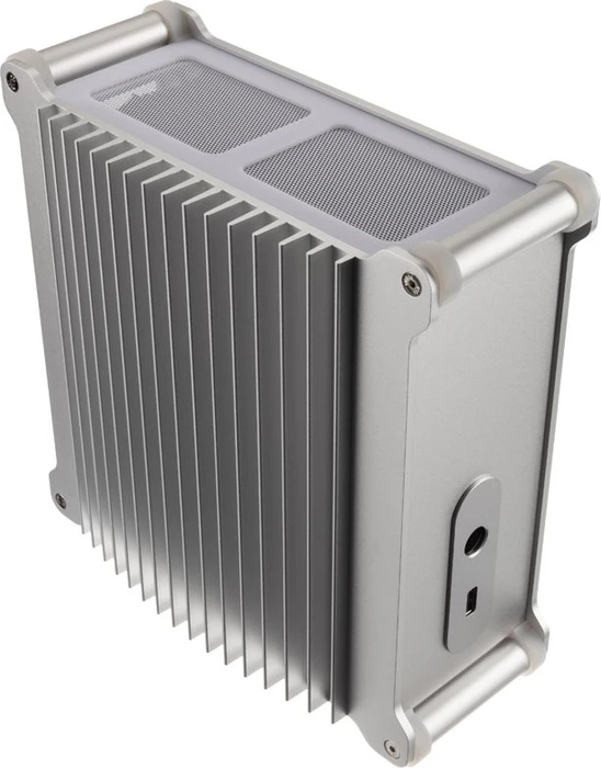 Streacom DB1 Fanless, silber, Mini-ITX