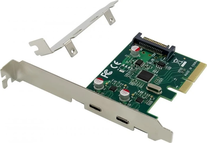 Conceptronic 2x USB-C 3.1, PCIe 3.0 x4
