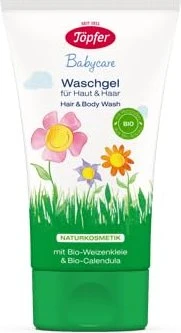 Töpfer Babycare Baby Waschgel für Haut & Haar, 150ml